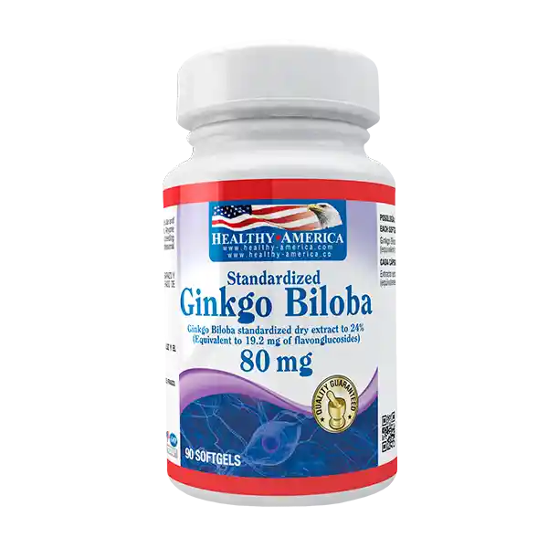 Gingko Biloba 80 Mg 90 Softgels