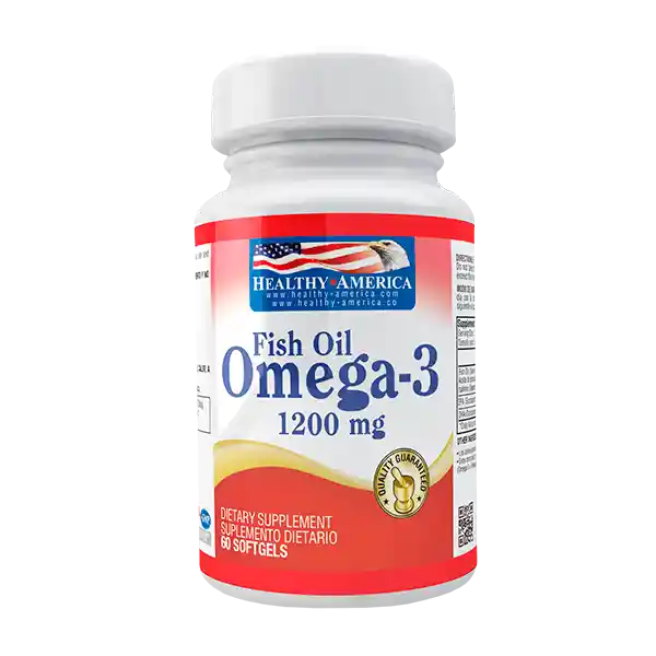 Fish Oil Omega-3 1.200 Mg 60 Softgels