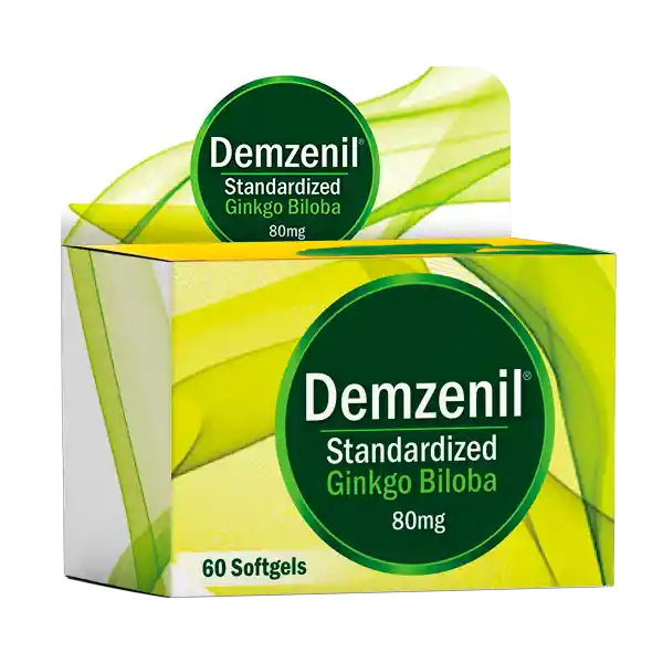 Demzenil™ 80 Mg 60 Softgels Blisters