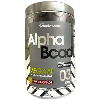 Alpha Bcaa Vegan 30 Serv De 600 Grs De Smartmuscle Sabor Watermelon