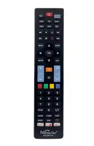 Control Remoto Universal Tv Nanotec Cr7114 5 En 1