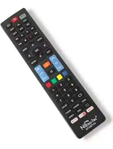 Control Remoto Universal Tv Nanotec Cr7114 5 En 1