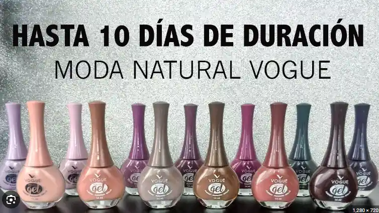 Esmalte Vogue En Gel Larga Duracion