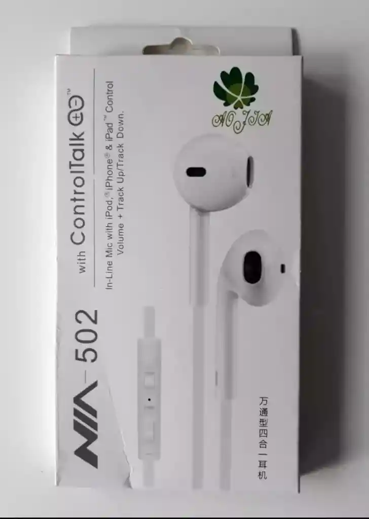 Audifono Auricular Nia 502 Control Volumen