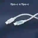 Turbo Cargador Para Celular Tipo - C A Tipo - C 20w Con Cable Original