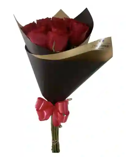 Bouquet De 12 Rosas Rojas