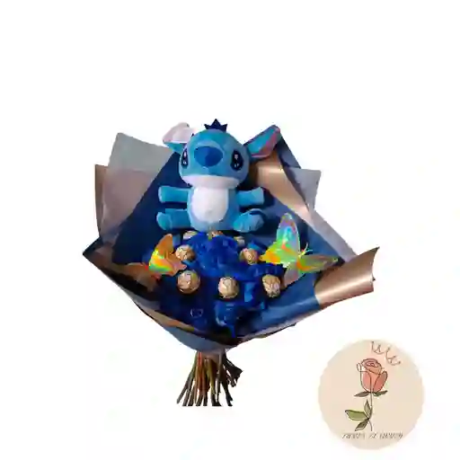 Rosas Azules Ramo Stitch 💙