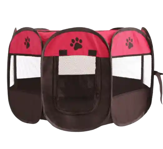 Corral P/mascotas Perros Gatos Plegable Portatil Impermeable