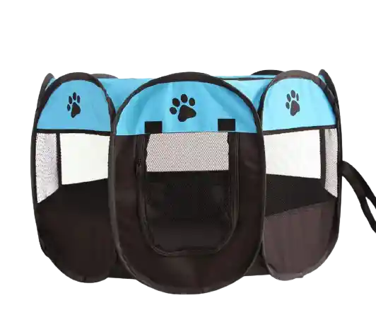 Corral P/mascotas Perros Gatos Plegable Portatil Impermeable