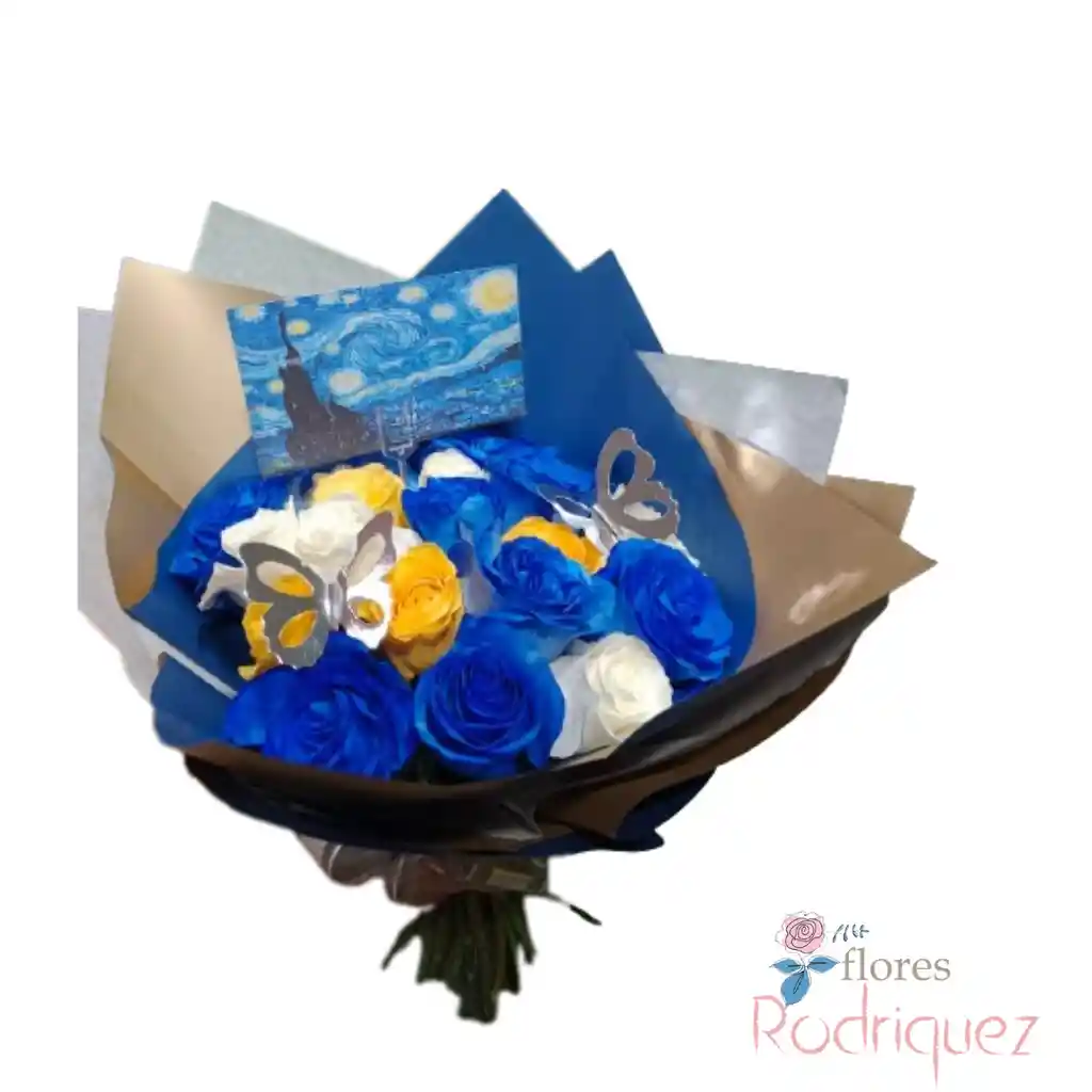 Rosas Azules, Rosas Amarillas, Rosas Blancas