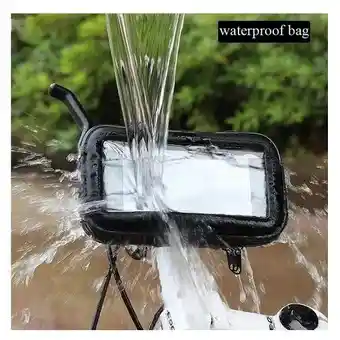 Estuche Soporte Celular Impermeable Moto Y Bicicleta Holder