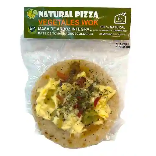 Natural Pizza De Vegetales Wok