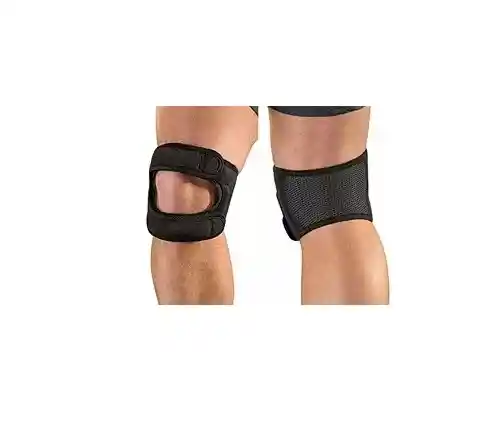 Soporte De Rodilla Knee Wrap En Latex 1 Unidad Fao-553 - Negro