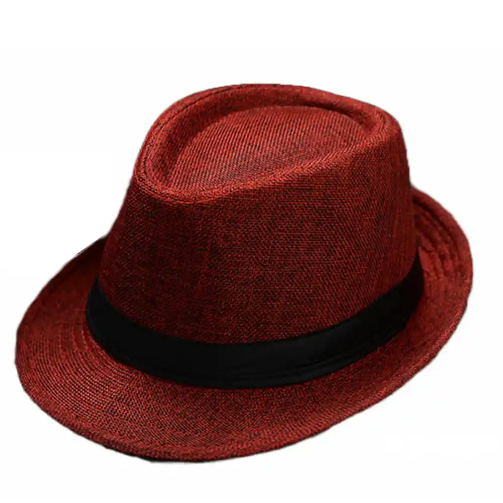 Sombrero Hombre Mujer Fedora Gardel Playa Protege Sol Gorro