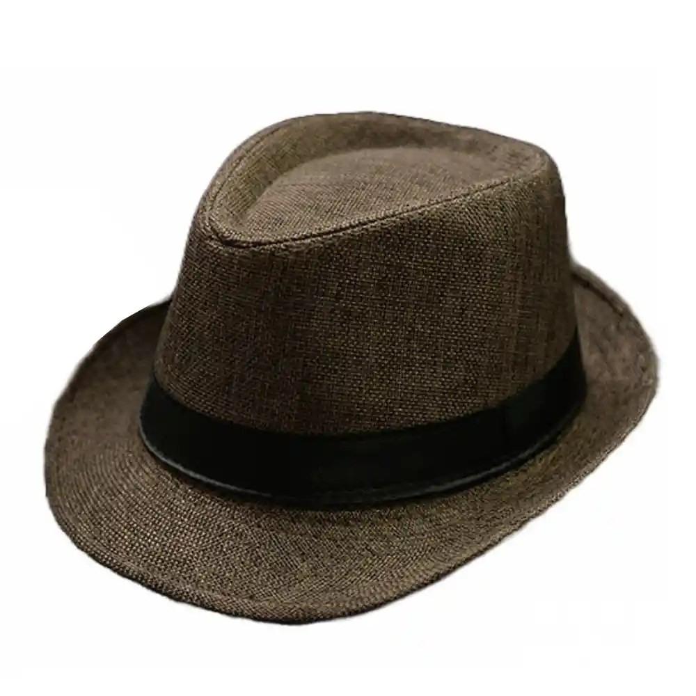 Sombrero Hombre Mujer Fedora Gardel Playa Protege Sol Gorro