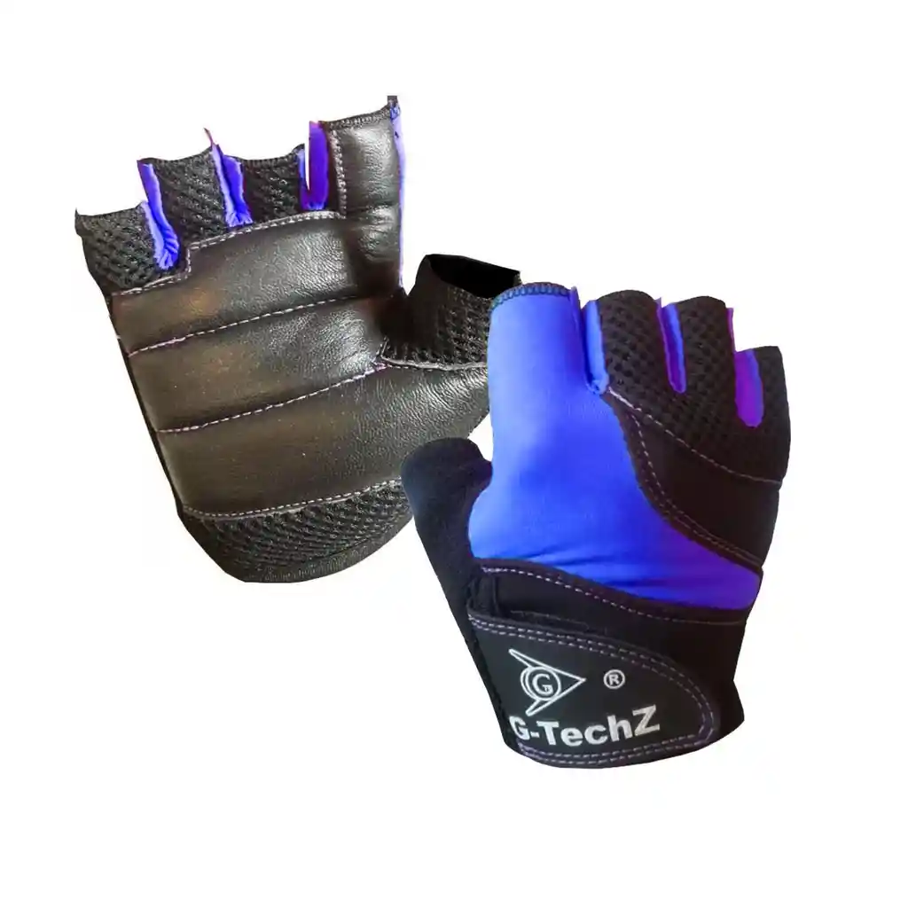 Guantes Para Pesas Para Dama Gimnasio Bicicleta Talla: S Alpino - Azul