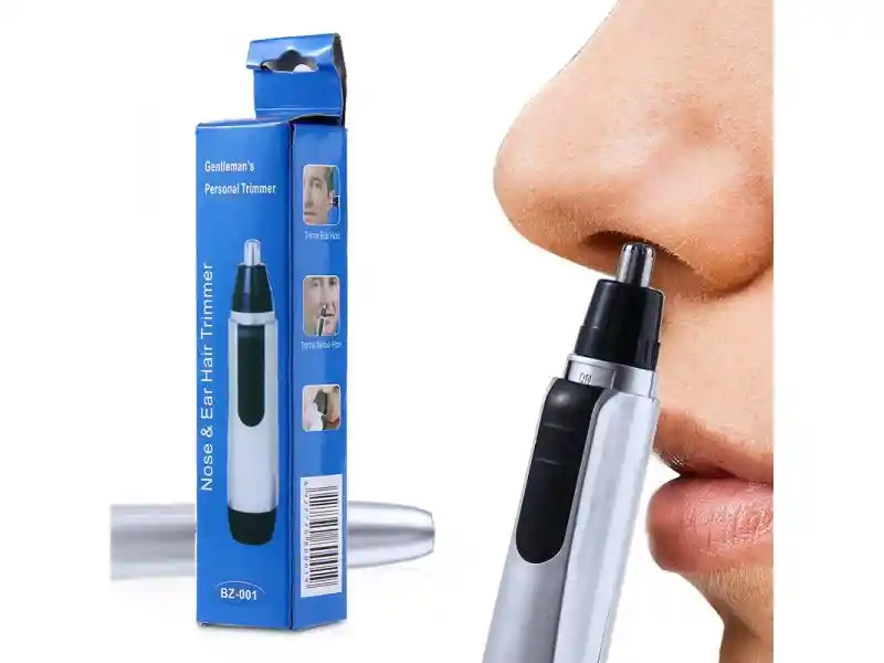Trimmer Cortador De Pelo Nariz Quita Vello Nasal Oídos.