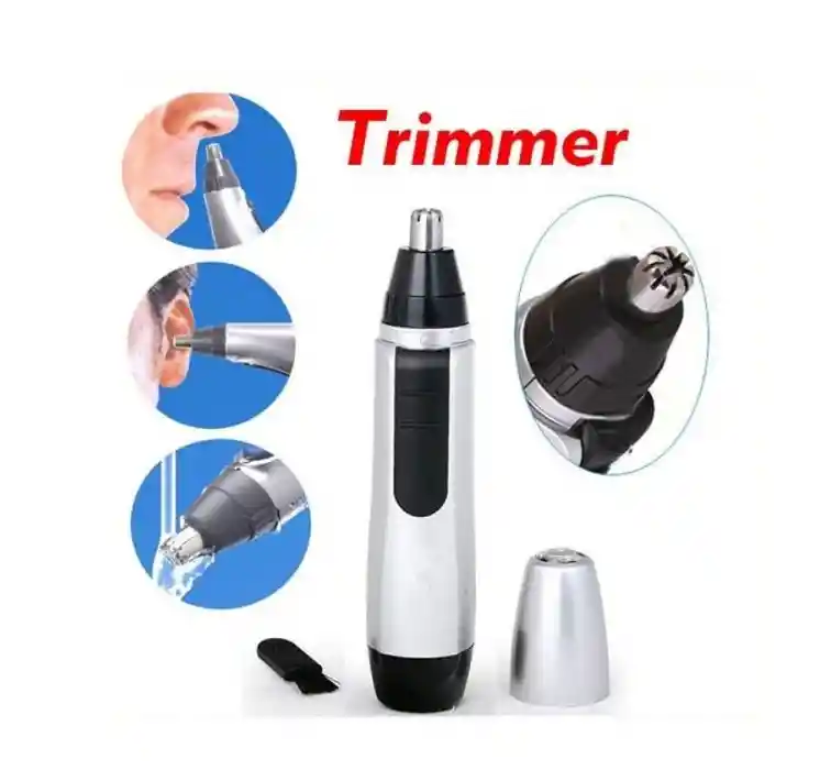 Trimmer Cortador De Pelo Nariz Quita Vello Nasal Oídos.