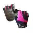 Guantes Para Pesas Para Dama Talla: M Gimnasio Bicicleta Alpino - Fucsia