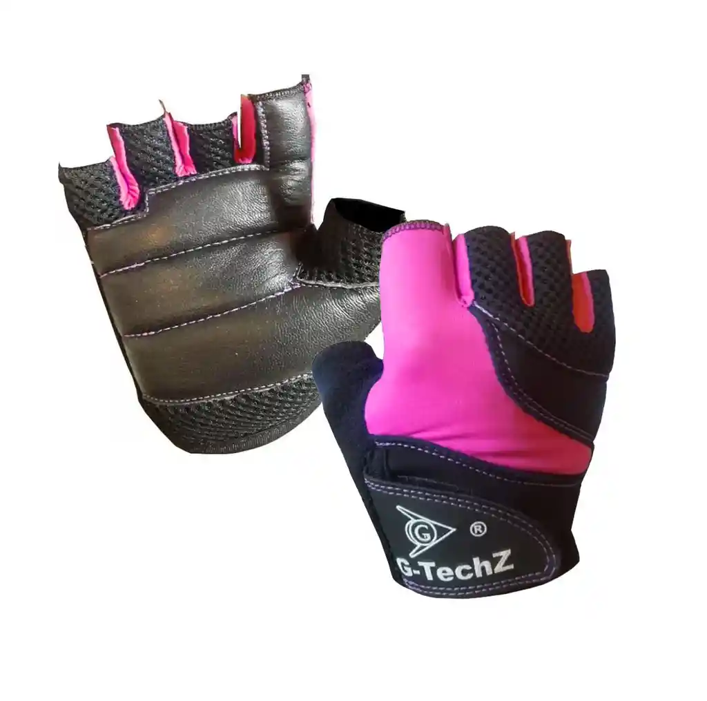 Guantes Para Pesas Para Dama Talla: M Gimnasio Bicicleta Alpino - Fucsia