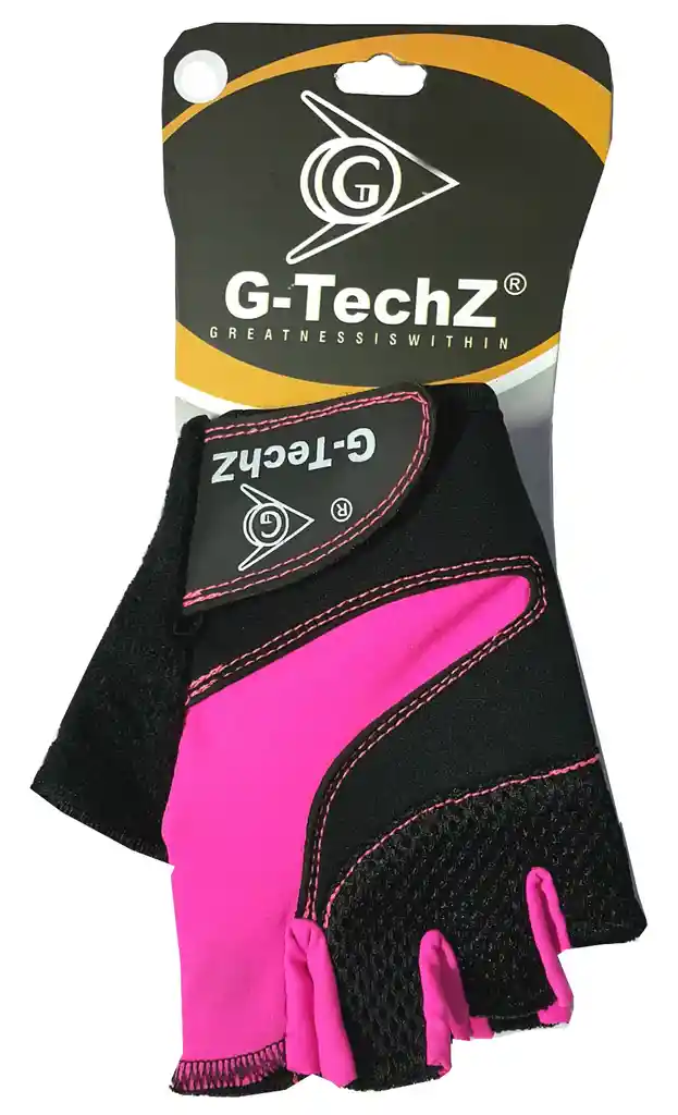 Guantes Para Pesas Para Dama Talla: M Gimnasio Bicicleta Alpino - Fucsia