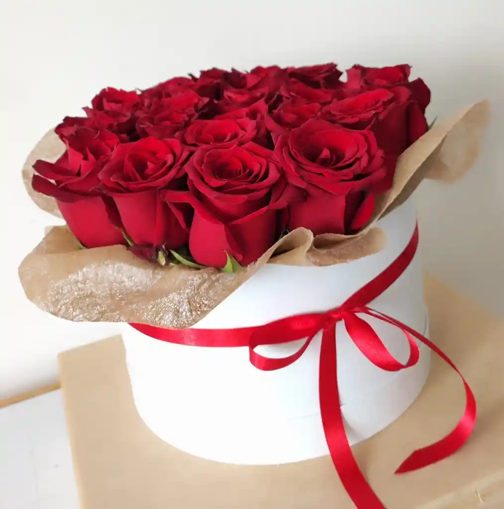 Caja De Rosas Premium X 24