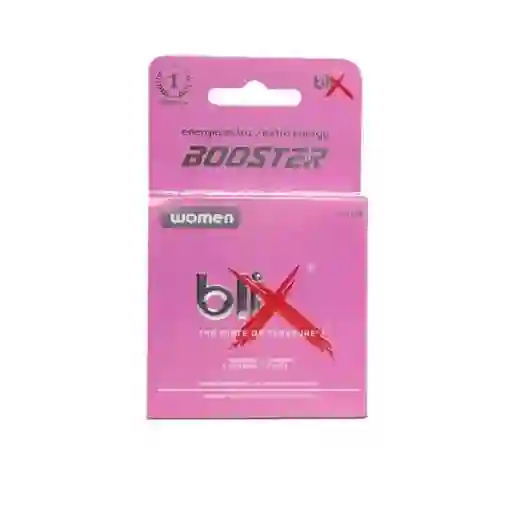 Blix Booster Potenciador Sexual Femenino X 4 Comprimidos