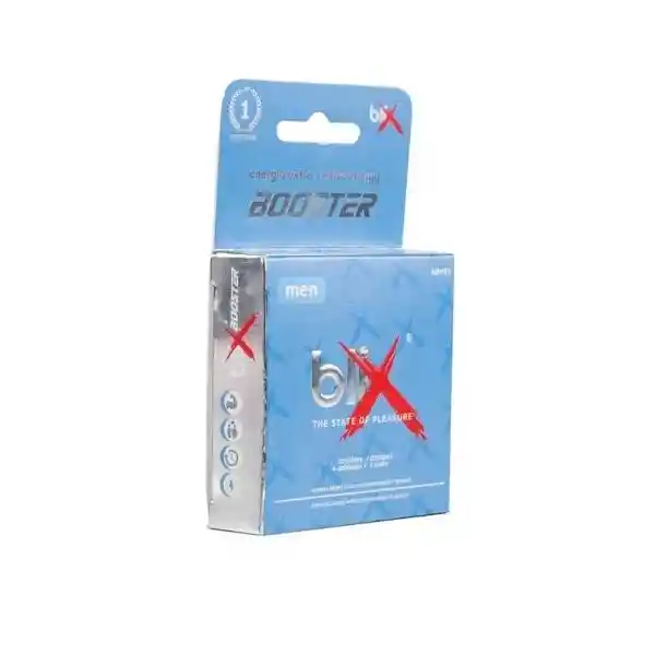 Blix Booster Potenciador Sexual Masculino X 4 Comprimidos