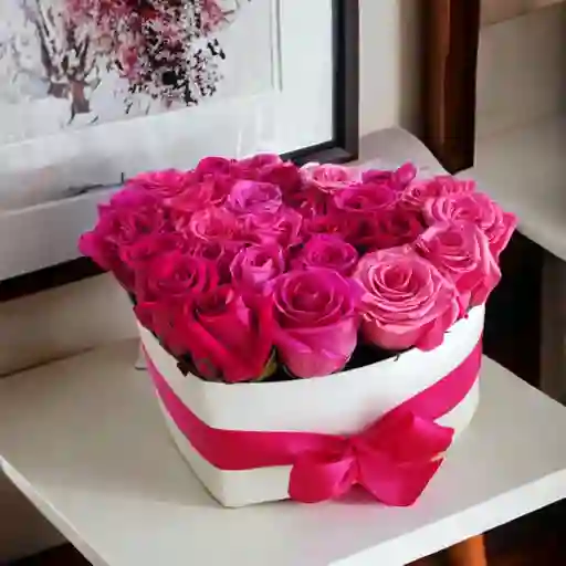 Corazón De Rosas