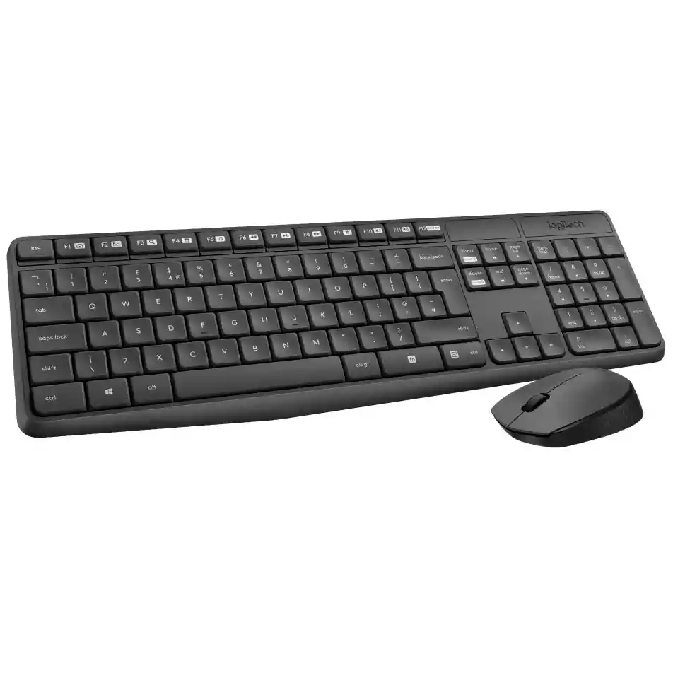 Combo Teclado Y Mouse Inalámbrico Logitech Mk235