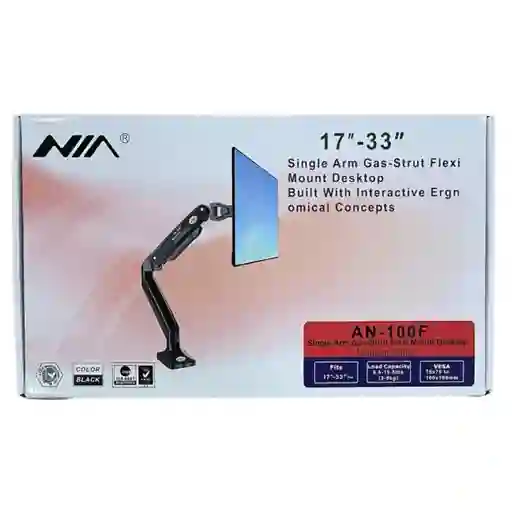 Soporte De Pared Neumático Para Tv O Monitor De 17 A 33