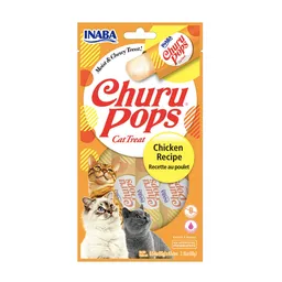 Churu Gatos Pops Con Pollo X 4 Uds