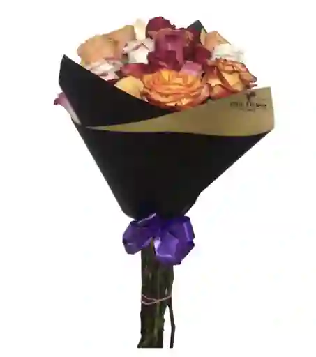 Bouquet De 24 Rosas Surtidas