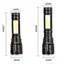 Linterna Led Cree T6 Usb Micro Zoom Lámpara Cob Recargable