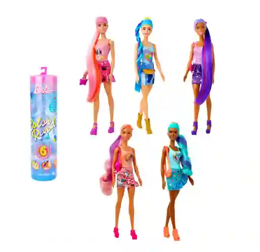 Muñeca Barbie Color Reveal 6 Sorpresas Totally Denim Hjx55