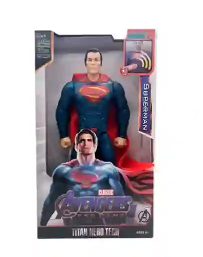 Figuras Muñeco Articulada Sonido (superman)