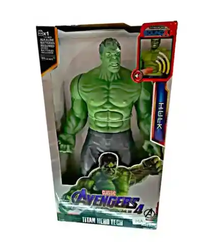 Figuras Articulada Con Sonido ( Hulk)