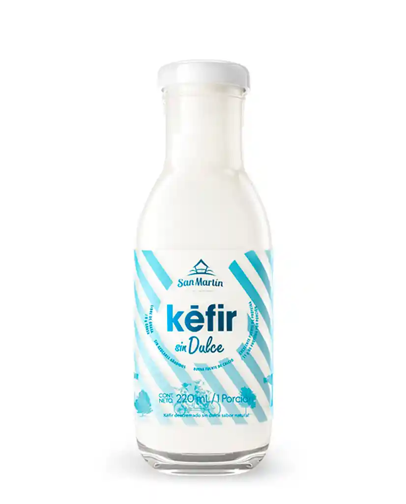 Kéfir Artesanal Natural Sin Dulce San Martin 220 Ml