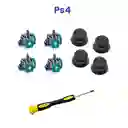 4 Análogo Joystick + 4 Capuchas Para Control Ps4 + Torx 8