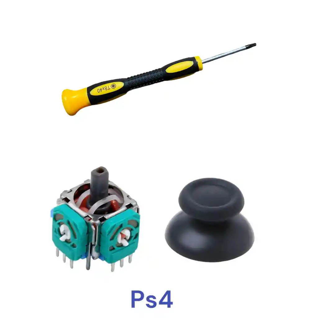 Destornillador Torx T8 + Analogo Repuesto + Capucha Para Control Ps4