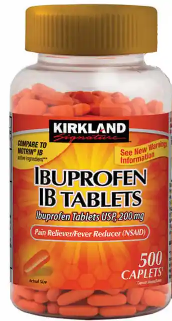 Kirkland Ibuprofeno 200mg 500 Tabletas