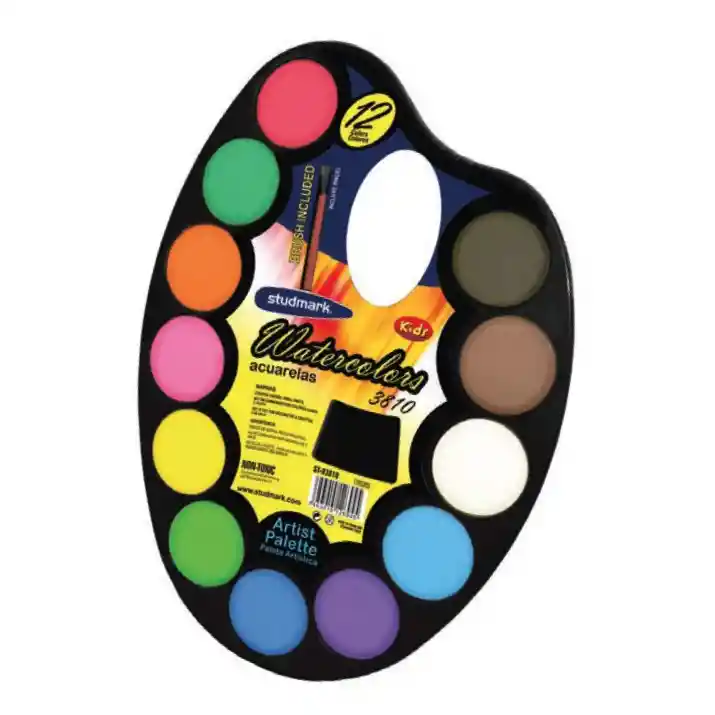 Acuarelas Watercolors 3810