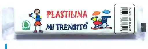Plastilina En Barra Color Blanco