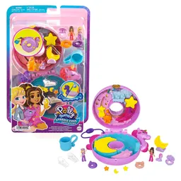 Set De Polly Pocket Flotador De Unicornio Hkv34