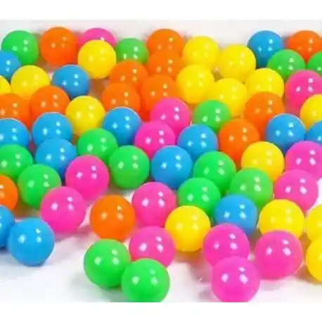 Pelotas De Piscina De Plastico X 100unds