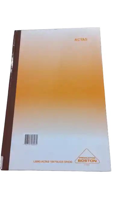 Libro Actas 100 Folios Oficio