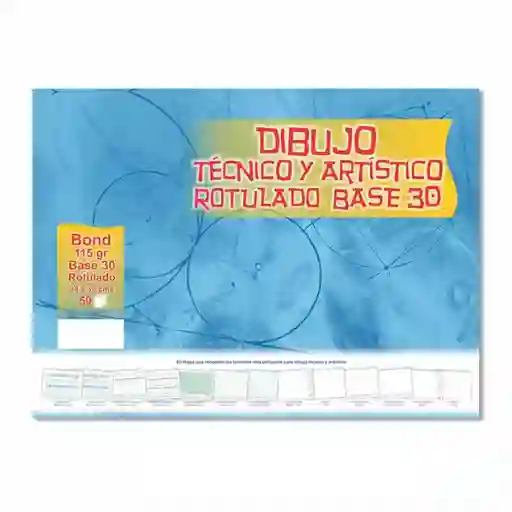 Dibujo Tecnico Y Artistico Rotulado Base 30