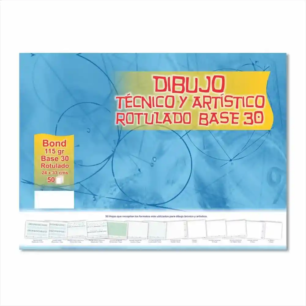 Dibujo Tecnico Y Artistico Rotulado Base 30