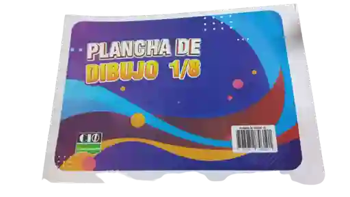 Libro Plancha De Dibujo 1/8