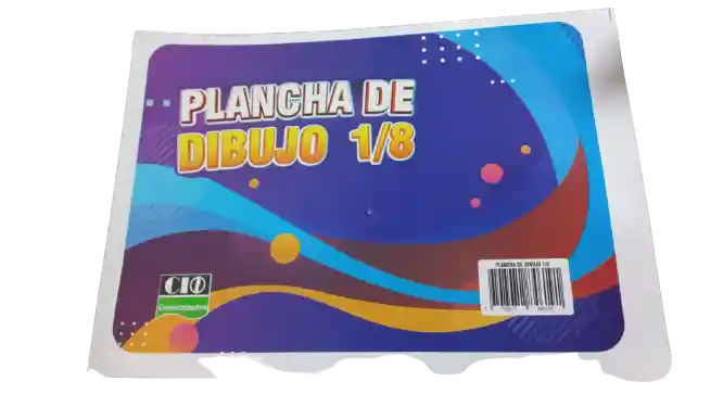Libro Plancha De Dibujo 1/8